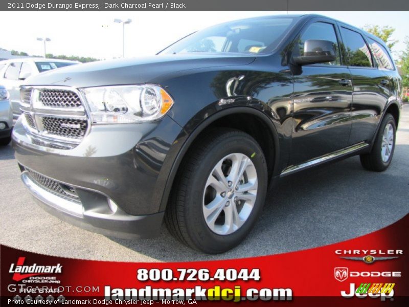 Dark Charcoal Pearl / Black 2011 Dodge Durango Express