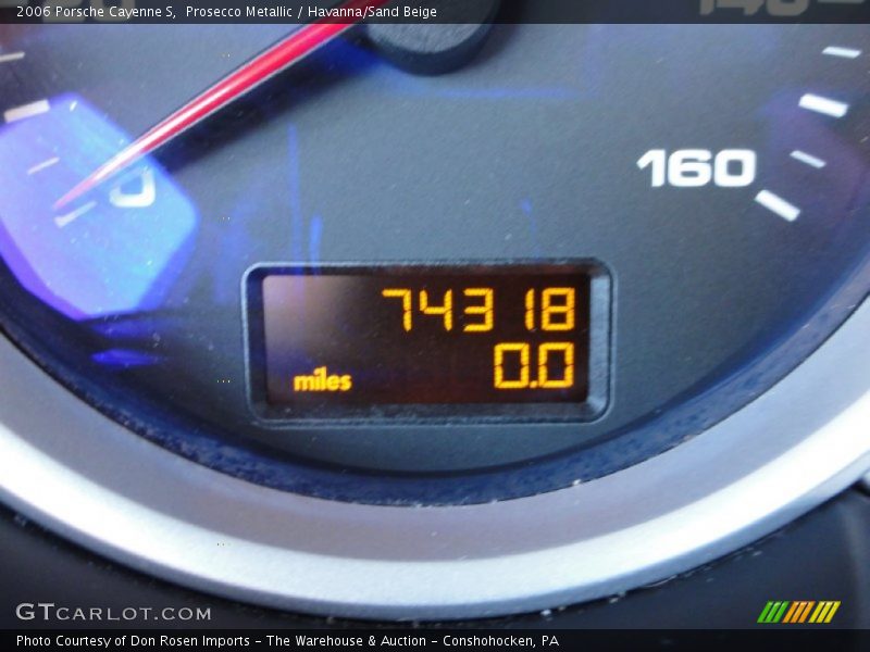 Prosecco Metallic / Havanna/Sand Beige 2006 Porsche Cayenne S