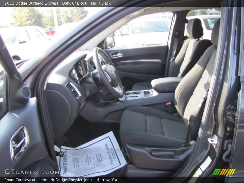 Dark Charcoal Pearl / Black 2011 Dodge Durango Express