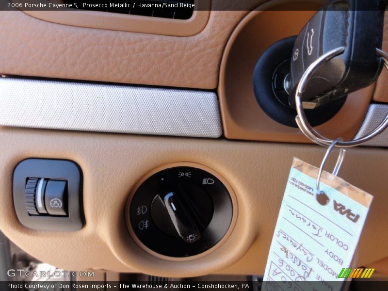 Prosecco Metallic / Havanna/Sand Beige 2006 Porsche Cayenne S