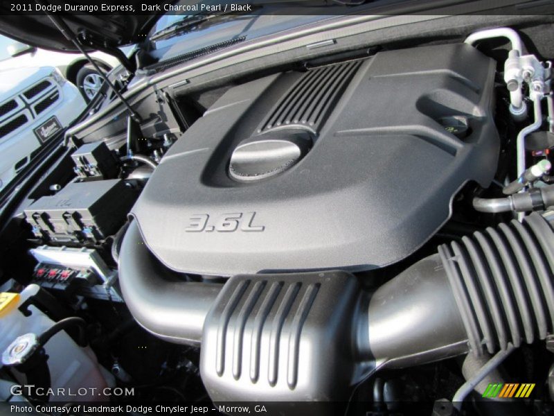 Dark Charcoal Pearl / Black 2011 Dodge Durango Express