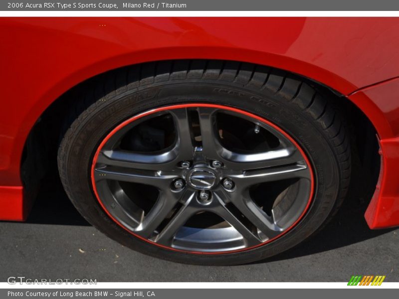 Custom Wheels of 2006 RSX Type S Sports Coupe