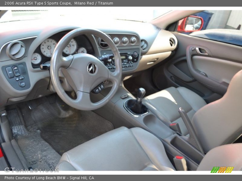Titanium Interior - 2006 RSX Type S Sports Coupe 