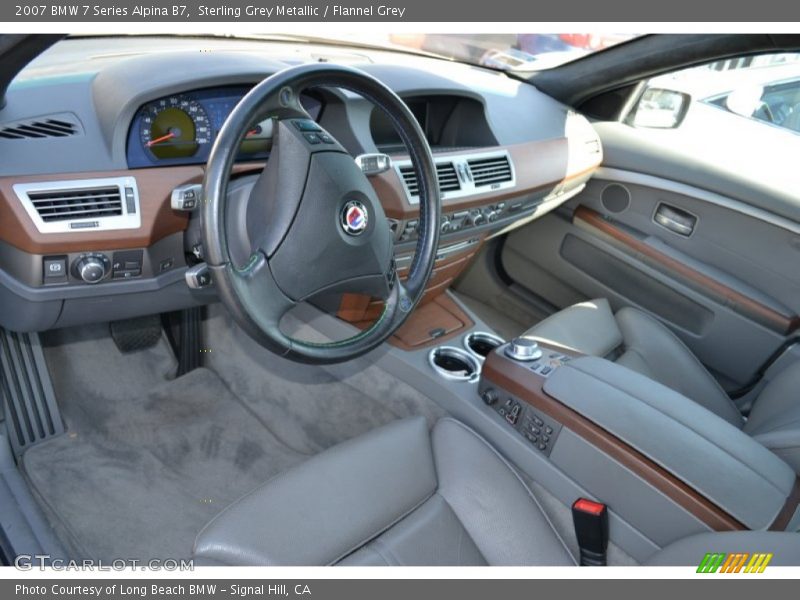 Flannel Grey Interior - 2007 7 Series Alpina B7 