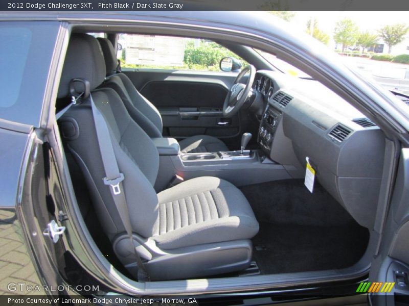  2012 Challenger SXT Dark Slate Gray Interior