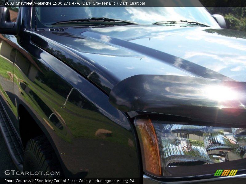 Dark Gray Metallic / Dark Charcoal 2003 Chevrolet Avalanche 1500 Z71 4x4