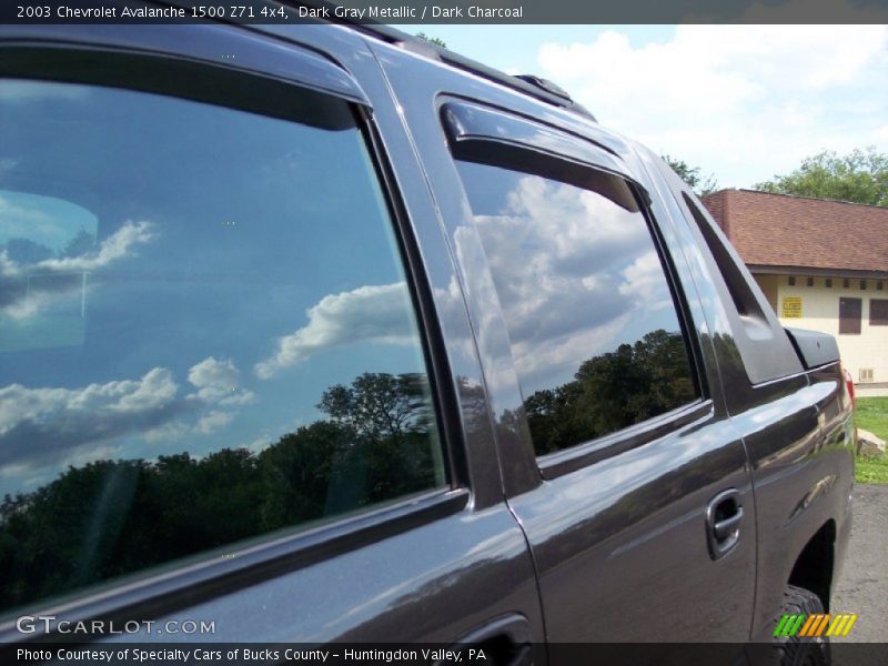 Dark Gray Metallic / Dark Charcoal 2003 Chevrolet Avalanche 1500 Z71 4x4