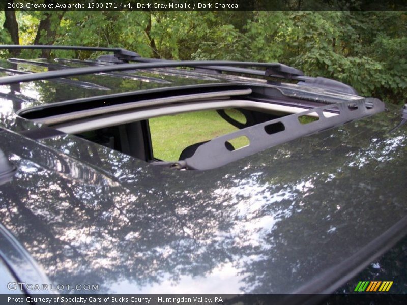 Dark Gray Metallic / Dark Charcoal 2003 Chevrolet Avalanche 1500 Z71 4x4