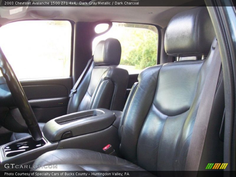 Dark Gray Metallic / Dark Charcoal 2003 Chevrolet Avalanche 1500 Z71 4x4