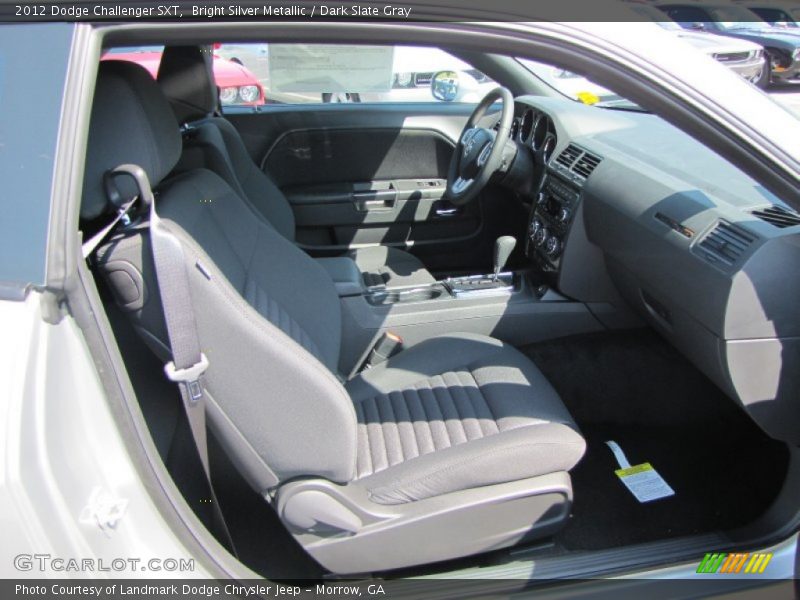  2012 Challenger SXT Dark Slate Gray Interior