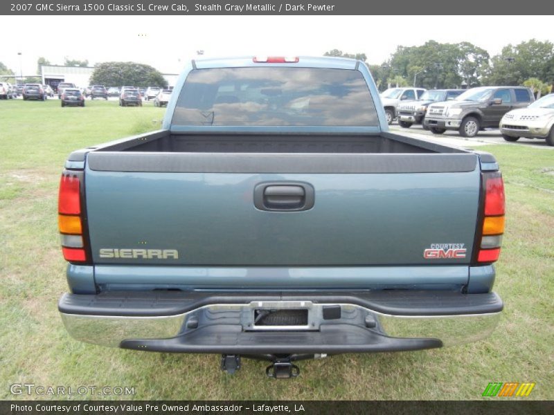 Stealth Gray Metallic / Dark Pewter 2007 GMC Sierra 1500 Classic SL Crew Cab
