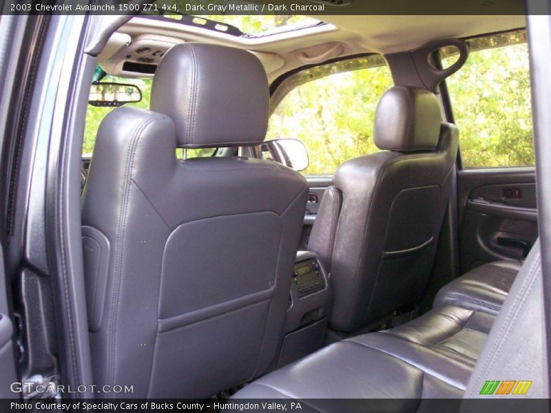 Dark Gray Metallic / Dark Charcoal 2003 Chevrolet Avalanche 1500 Z71 4x4