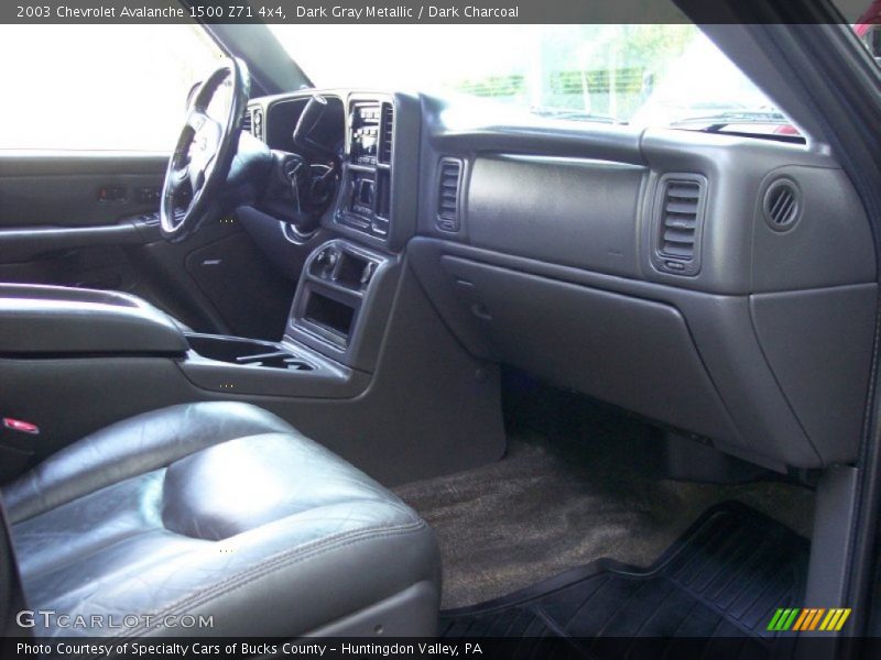 Dark Gray Metallic / Dark Charcoal 2003 Chevrolet Avalanche 1500 Z71 4x4