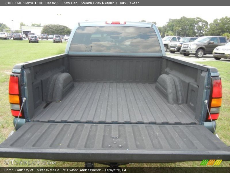 Stealth Gray Metallic / Dark Pewter 2007 GMC Sierra 1500 Classic SL Crew Cab