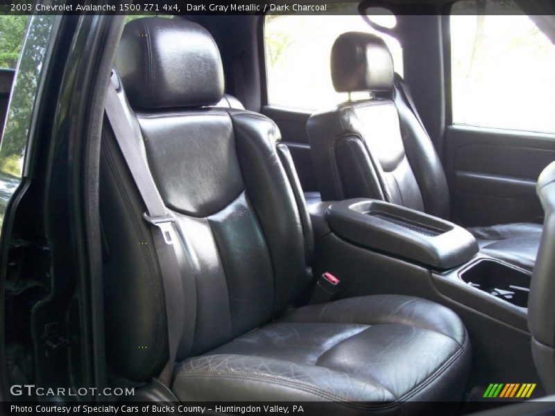 Dark Gray Metallic / Dark Charcoal 2003 Chevrolet Avalanche 1500 Z71 4x4