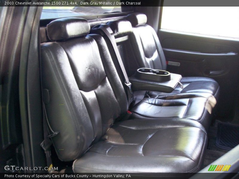 Dark Gray Metallic / Dark Charcoal 2003 Chevrolet Avalanche 1500 Z71 4x4