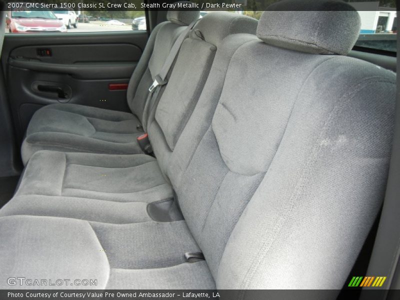 Stealth Gray Metallic / Dark Pewter 2007 GMC Sierra 1500 Classic SL Crew Cab