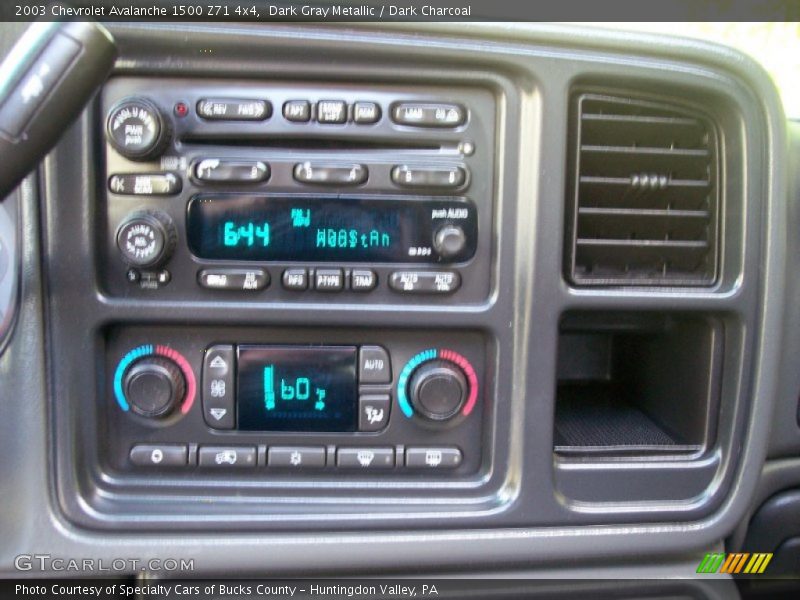 Dark Gray Metallic / Dark Charcoal 2003 Chevrolet Avalanche 1500 Z71 4x4