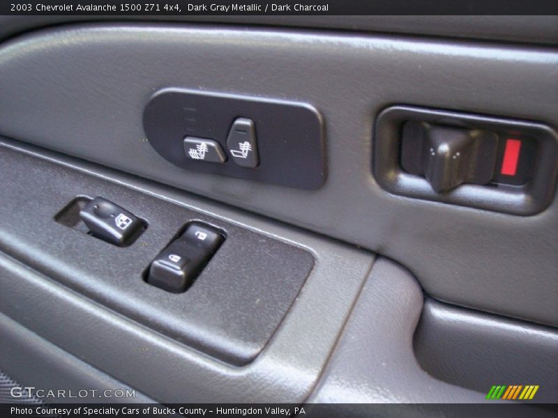 Dark Gray Metallic / Dark Charcoal 2003 Chevrolet Avalanche 1500 Z71 4x4