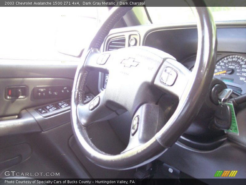 Dark Gray Metallic / Dark Charcoal 2003 Chevrolet Avalanche 1500 Z71 4x4
