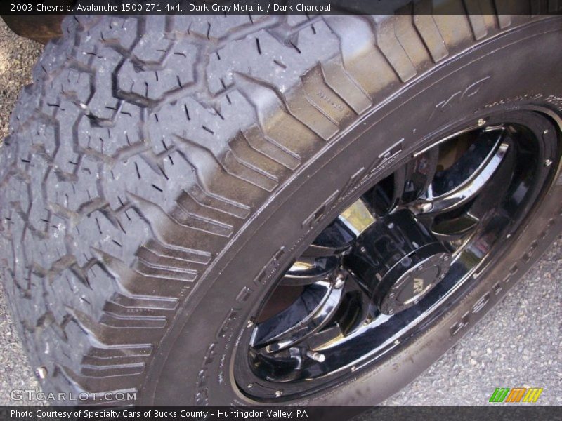 Dark Gray Metallic / Dark Charcoal 2003 Chevrolet Avalanche 1500 Z71 4x4