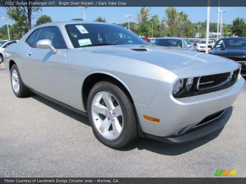Front 3/4 View of 2012 Challenger SXT