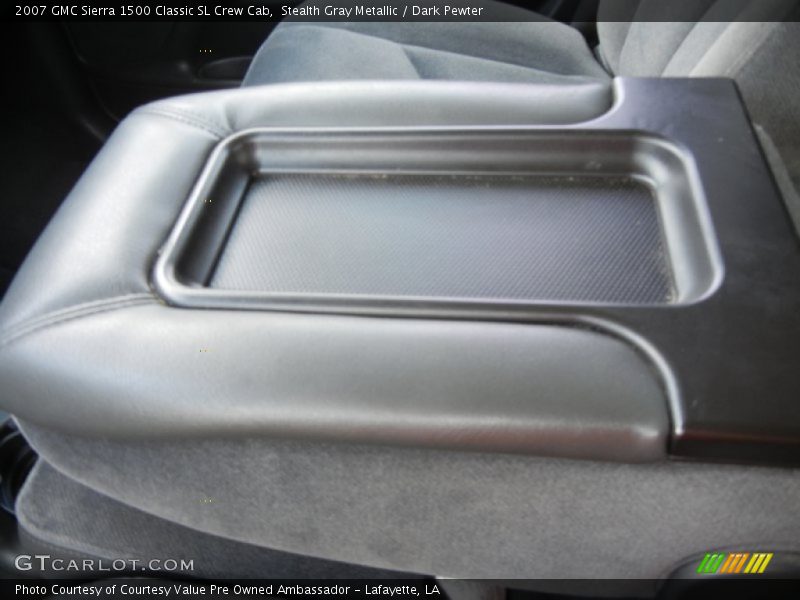 Stealth Gray Metallic / Dark Pewter 2007 GMC Sierra 1500 Classic SL Crew Cab