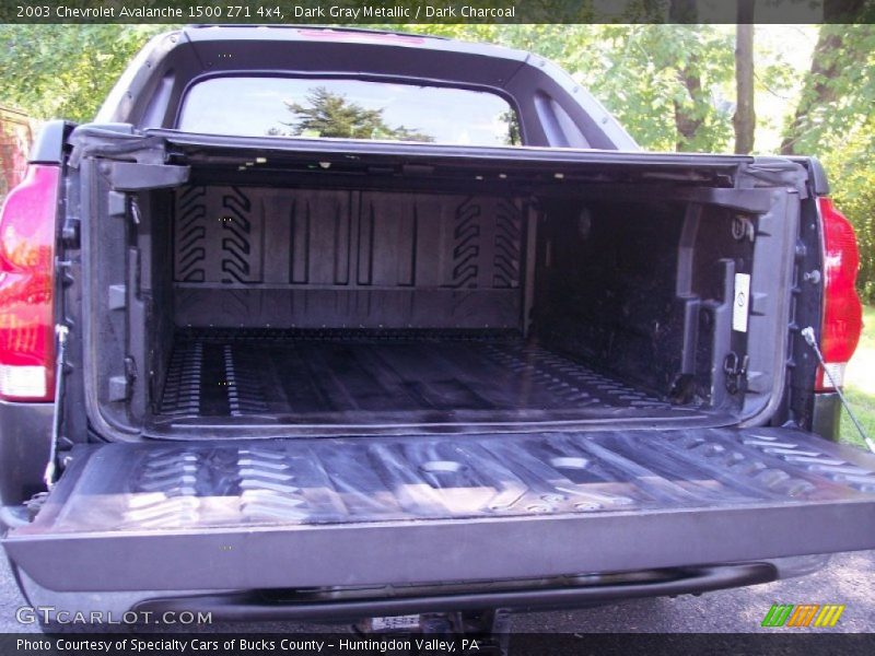 Dark Gray Metallic / Dark Charcoal 2003 Chevrolet Avalanche 1500 Z71 4x4