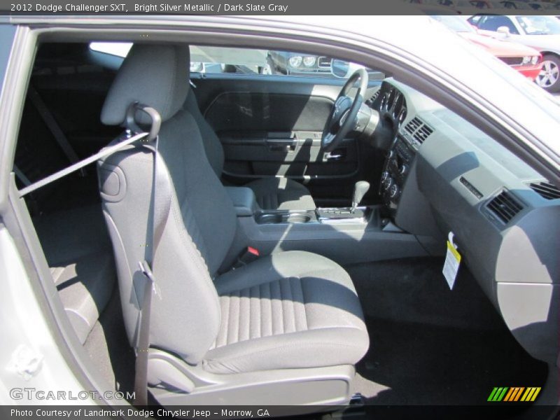 Bright Silver Metallic / Dark Slate Gray 2012 Dodge Challenger SXT