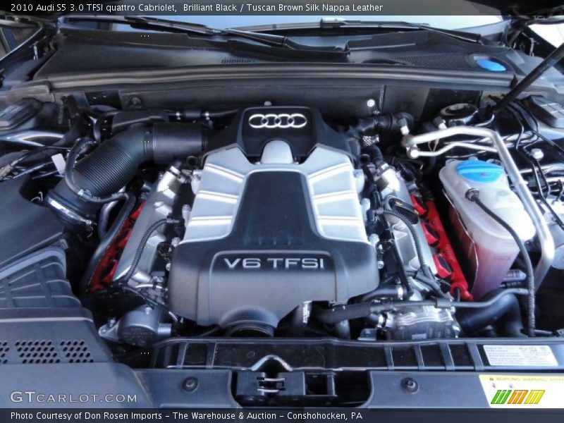  2010 S5 3.0 TFSI quattro Cabriolet Engine - 3.0 TFSI Supercharged DOHC 24-Valve VVT V6