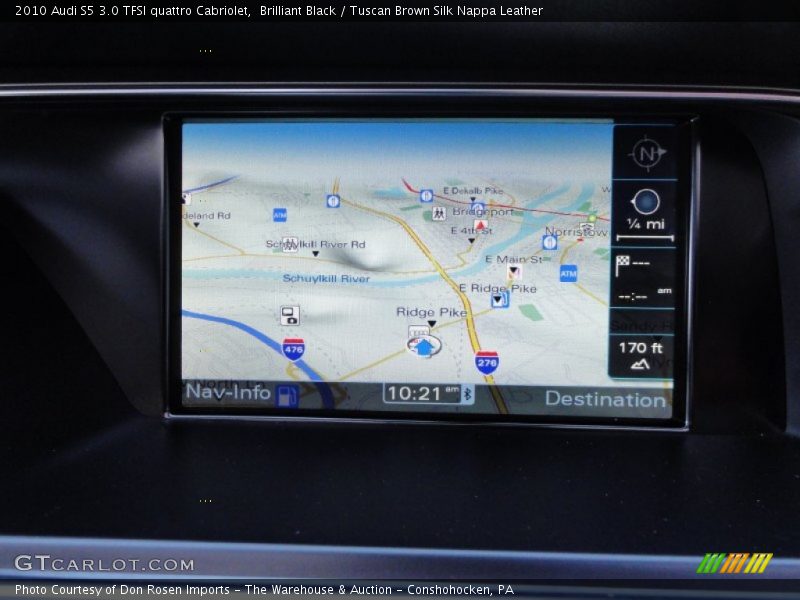 Navigation of 2010 S5 3.0 TFSI quattro Cabriolet