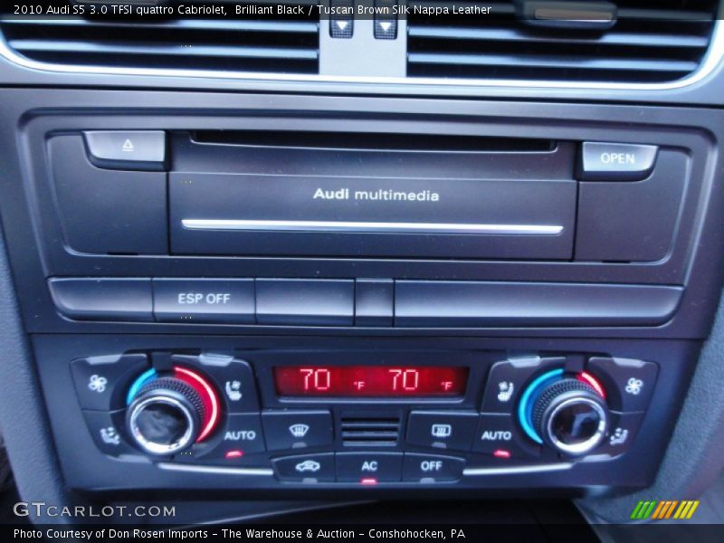 Controls of 2010 S5 3.0 TFSI quattro Cabriolet
