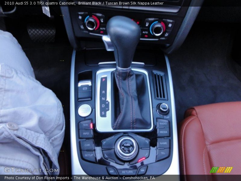  2010 S5 3.0 TFSI quattro Cabriolet 7 Speed Dual-Clutch S tronic Automatic Shifter