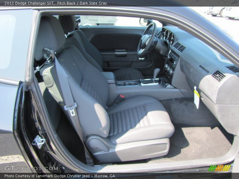  2012 Challenger SXT Dark Slate Gray Interior