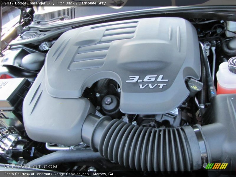  2012 Challenger SXT Engine - 3.6 Liter DOHC 24-Valve VVT Pentastar V6