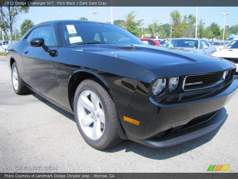 Front 3/4 View of 2012 Challenger SXT