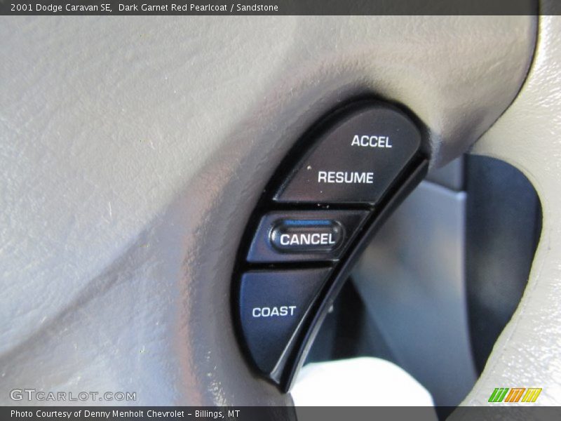 Controls of 2001 Caravan SE