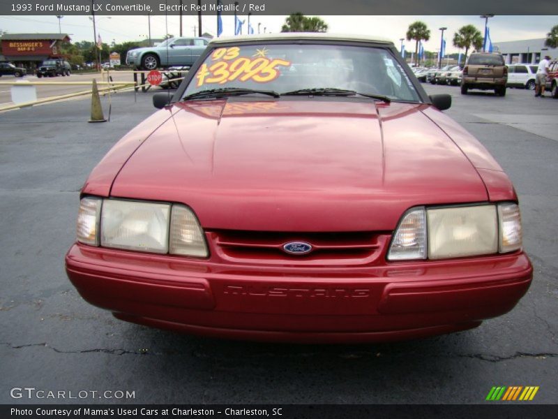 1993 Mustang LX Convertible Electric Red Metallic