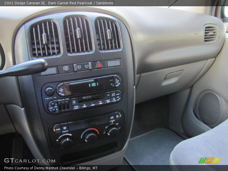 Controls of 2001 Caravan SE