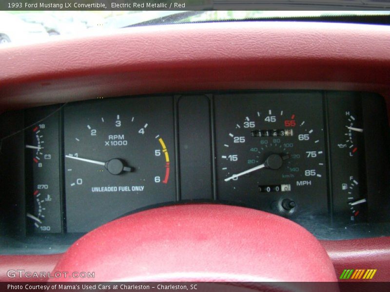  1993 Mustang LX Convertible LX Convertible Gauges