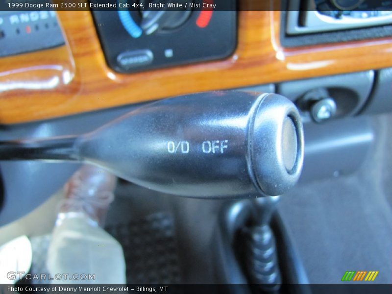 Bright White / Mist Gray 1999 Dodge Ram 2500 SLT Extended Cab 4x4