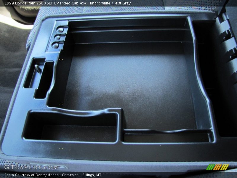 Bright White / Mist Gray 1999 Dodge Ram 2500 SLT Extended Cab 4x4