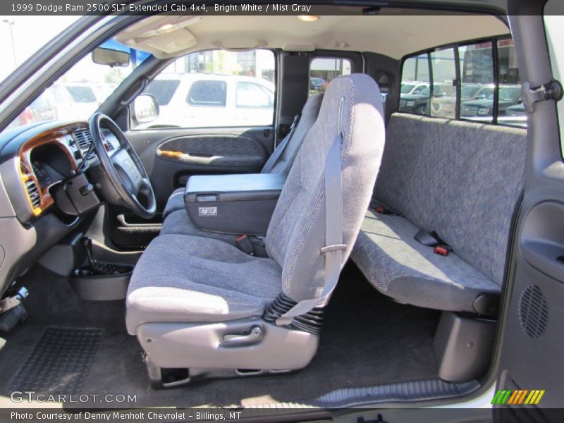  1999 Ram 2500 SLT Extended Cab 4x4 Mist Gray Interior
