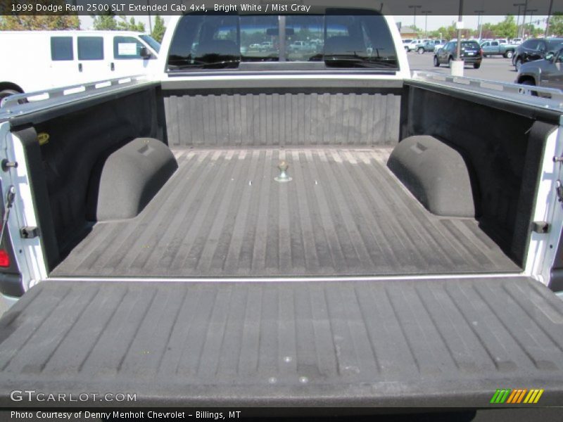 Bright White / Mist Gray 1999 Dodge Ram 2500 SLT Extended Cab 4x4