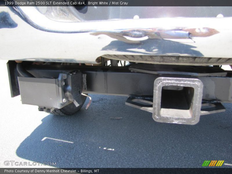 Bright White / Mist Gray 1999 Dodge Ram 2500 SLT Extended Cab 4x4