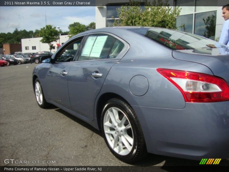 Ocean Gray / Charcoal 2011 Nissan Maxima 3.5 S