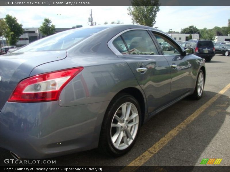 Ocean Gray / Charcoal 2011 Nissan Maxima 3.5 S