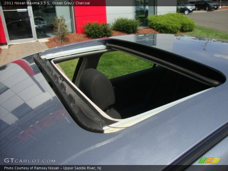 Ocean Gray / Charcoal 2011 Nissan Maxima 3.5 S