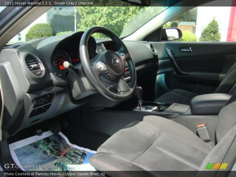 Ocean Gray / Charcoal 2011 Nissan Maxima 3.5 S