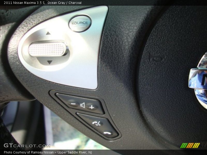 Ocean Gray / Charcoal 2011 Nissan Maxima 3.5 S